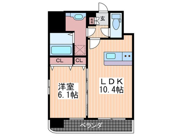 シティタワープレミアムの物件間取画像